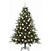 Dirbtinė kalėdinė eglutė su rutuliuku 210 cm 300 LED