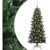 Dirbtinė kalėdinė eglutė su rutuliuku 210 cm 300 LED