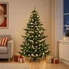 Dirbtinė kalėdinė eglutė su rutuliuku 210 cm 300 LED