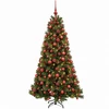 Dirbtinė kalėdinė eglutė su rutuliuku 210 cm 300 LED