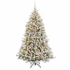 Dirbtinė kalėdinė eglutė su rutuliuku 210 cm 300 LED
