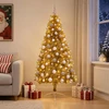 Dirbtinė kalėdinė eglutė su rutuliuku 210 cm 300 LED
