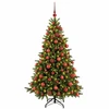 Dirbtinė kalėdinė eglutė su rutuliuku 210 cm 300 LED