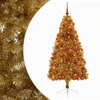 Dirbtinė kalėdinė eglutė su rutuliuku 210 cm 300 LED