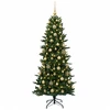 Dirbtinė kalėdinė eglutė su rutuliuku 210 cm 300 LED