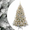 Dirbtinė kalėdinė eglutė su rutuliuku 210 cm 300 LED