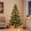 Dirbtinė kalėdinė eglutė su rutuliuku 210 cm 300 LED
