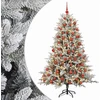 Dirbtinė kalėdinė eglutė su rutuliuku 210 cm 300 LED