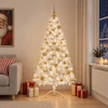 Dirbtinė kalėdinė eglutė su rutuliuku 210 cm 300 LED