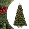 Dirbtinė kalėdinė eglutė su rutuliuku 210 cm 300 LED