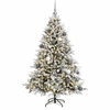 Dirbtinė kalėdinė eglutė su rutuliuku 210 cm 300 LED