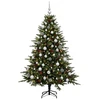 Dirbtinė kalėdinė eglutė su rutuliuku 210 cm 300 LED