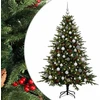 Dirbtinė kalėdinė eglutė su rutuliuku 210 cm 300 LED