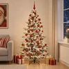 Dirbtinė kalėdinė eglutė su rutuliuku 240 cm 300 LED