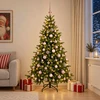 Dirbtinė kalėdinė eglutė su rutuliuku 240 cm 300 LED