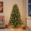 Dirbtinė kalėdinė eglutė su žaisliuku 210 cm 300 LED