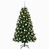 Dirbtinė kalėdinė eglutė su žaisliuku 210 cm 300 LED