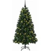 Dirbtinė kalėdinė eglutė su žaisliuku 240 cm 300 LED