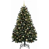Dirbtinė kalėdinė eglutė, žalia, su žaisliuku 150 cm 150 LED