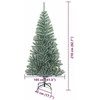 Dirbtinė Kalėdų Eglė Su Sniegu ir LED Šviesa su 300 LED 210 cm