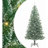 Dirbtinė Kalėdų Eglė Su Sniegu ir LED Šviesa su 300 LED 240 cm
