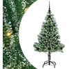 Dirbtinė Kalėdų Eglė Su Sniegu ir LED Šviesa su 150 LED 120 cm