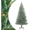 Dirbtinė Kalėdų Eglė Su Sniegu ir LED Šviesa su 300 LED 240 cm