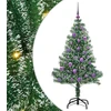Dirbtinė Kalėdų Eglė Su Sniegu ir LED Šviesa su 150 LED 150 cm