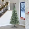 Dirbtinė Kalėdų Eglė Su Sniegu ir LED Šviesa su 300 LED 240 cm