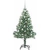 Dirbtinė Kalėdų Eglė Su Sniegu ir LED Šviesa su 150 LED 120 cm