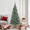 Dirbtinė Kalėdų Eglė Su Sniegu ir LED Šviesa su 300 LED 180 cm