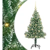 Dirbtinė Kalėdų Eglė Su Sniegu ir LED Šviesa su 150 LED 120 cm