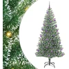 Dirbtinė Kalėdų Eglė Su Sniegu ir LED Šviesa su 300 LED 210 cm