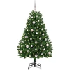 Dirbtinė Kalėdų eglutė su viršūne ir bumbulu 120 cm 150 LED