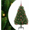 Dirbtinė Kalėdų eglutė 120 cm 150 LED Šilta balta Žalia