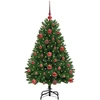 Dirbtinė Kalėdų eglutė 120 cm 150 LED Šilta balta Žalia
