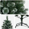 Dirbtinė Kalėdų eglutė 120 cm PVC ir metalas Žalia