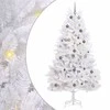 Dirbtinė Kalėdų eglutė 240 cm PVC ir Plienas Balta