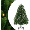 Dirbtinė Kalėdų eglutė 150 cm 150 LED Šilta balta Žalia