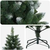 Dirbtinė Kalėdų eglutė 150 cm PVC ir metalas Žalia