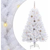 Dirbtinė Kalėdų eglutė 150 cm PVC ir Plienas Balta