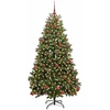 Dirbtinė Kalėdų eglutė 180 cm 300 LED Šilta balta Žalia