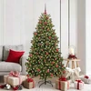Dirbtinė Kalėdų eglutė 180 cm 300 LED Šilta balta Žalia