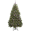 Dirbtinė Kalėdų eglutė 180 cm 300 LED Šilta balta Žalia