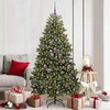 Dirbtinė Kalėdų eglutė 180 cm 300 LED Šilta balta Žalia