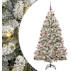 Dirbtinė Kalėdų eglutė 180 cm 300 LED Šilta balta