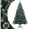 Dirbtinė Kalėdų eglutė 180 cm PVC ir metalas Žalia