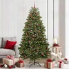 Dirbtinė Kalėdų eglutė 210 cm 300 LED Šilta balta Žalia