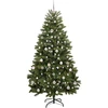 Dirbtinė Kalėdų eglutė 210 cm 300 LED Šilta balta Žalia