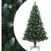 Dirbtinė Kalėdų eglutė 210 cm PVC ir metalas Žalia